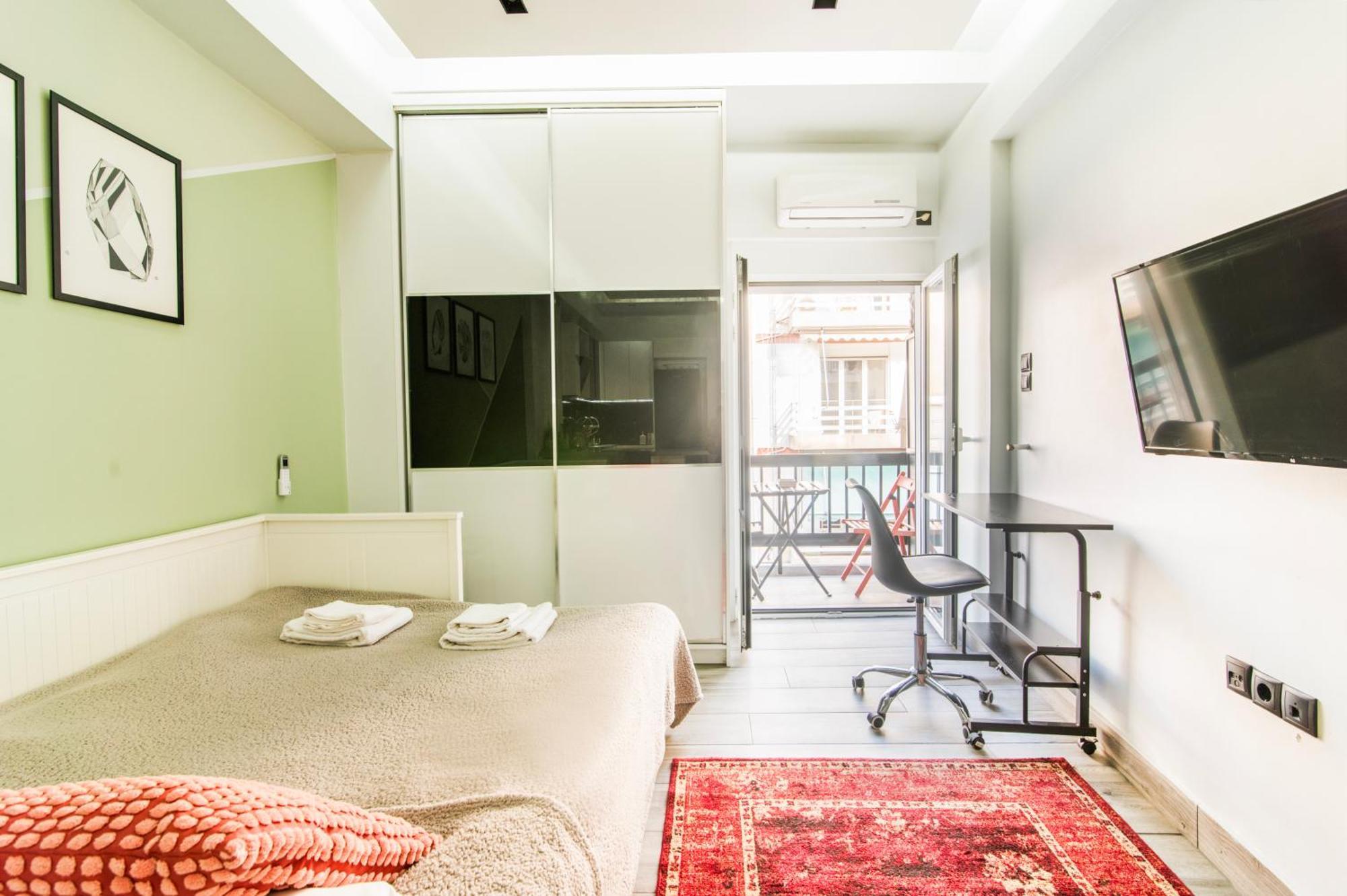 Luxury Studio In Athens City Center Exteriér fotografie